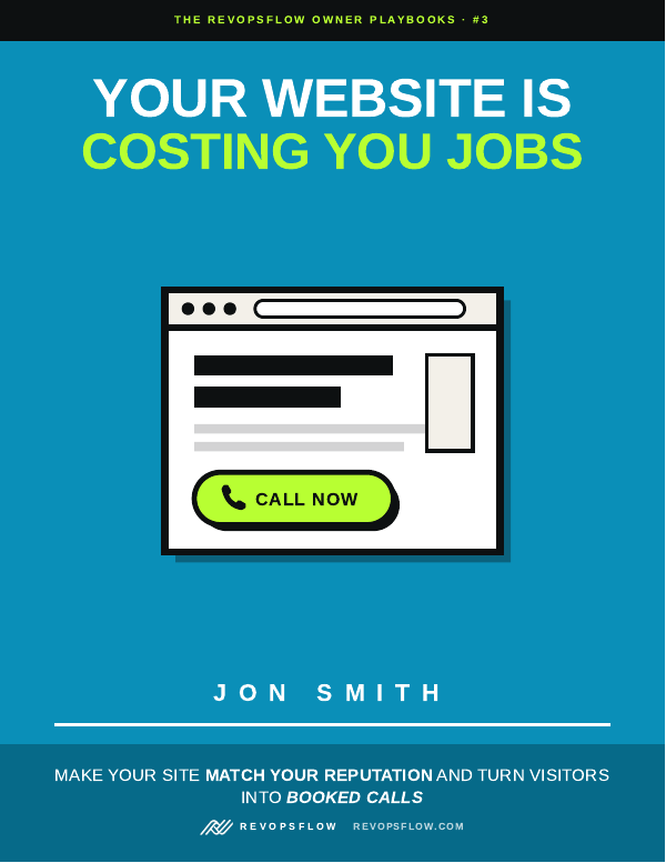 Your Website Is Costing You Jobs book cover
